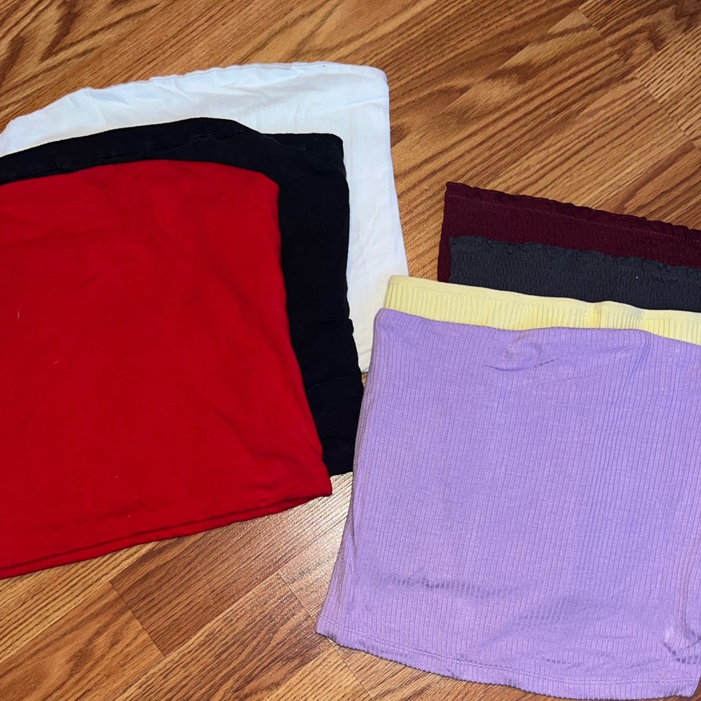 Bundle (7) Tube Tops